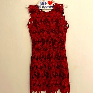 Red dress